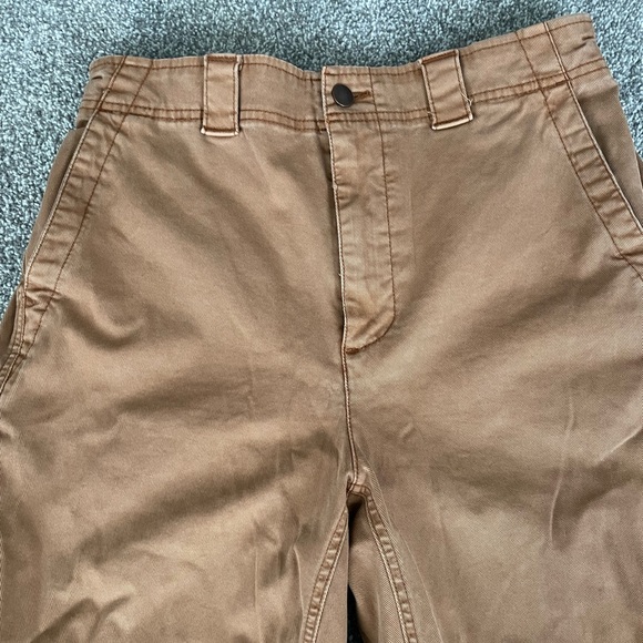 High Waisted Barrel Leg Cargo Ankle Pants - Picture 7 of 7